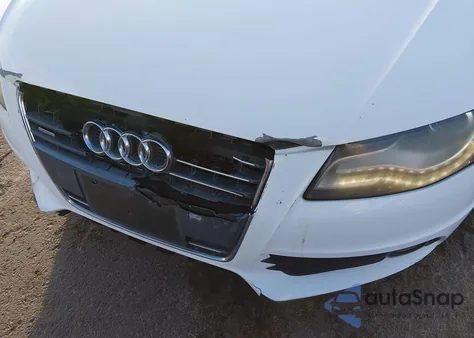 2012 Audi A4 2.0T Premium z USA, uszkodzony, nr VIN WAUFFAFL5CN005621